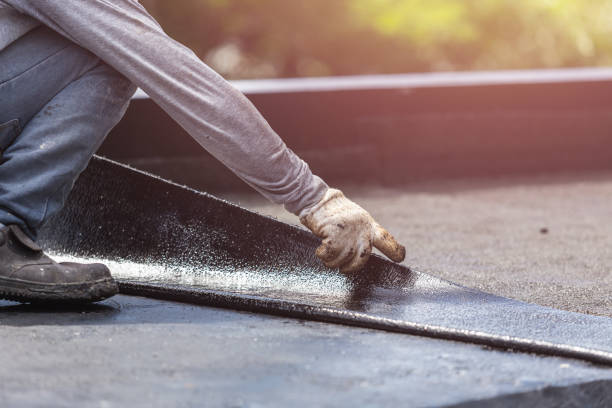 Professional Interior Drainage System technician working in Arlington, NY